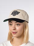 Бейсболка AMERICAN NEEDLE арт. 23020A-LAK Los Angeles Kings Burnett NHL (кремовый / черный)